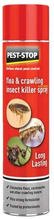 Pest-Stop Flea & Crawling Insect Killer Spray - Fast-Acting Indoor Use Against Fleas, Cockroaches, Ants and More - 300ml - Image 2