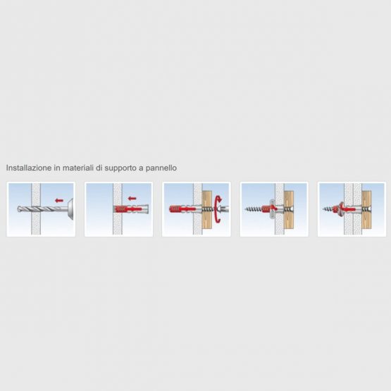 Fischer 544546 Duopower Universal Dowels Kit with Screw, Transparent - Image 4