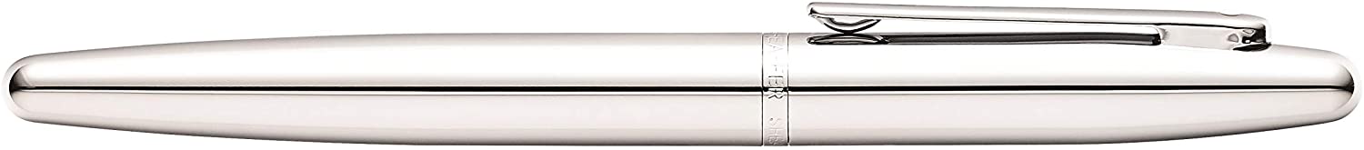 Sheaffer VFM - Refillable ballpoint pen, polished chrome finish, polished gold-tone trim - Image 4