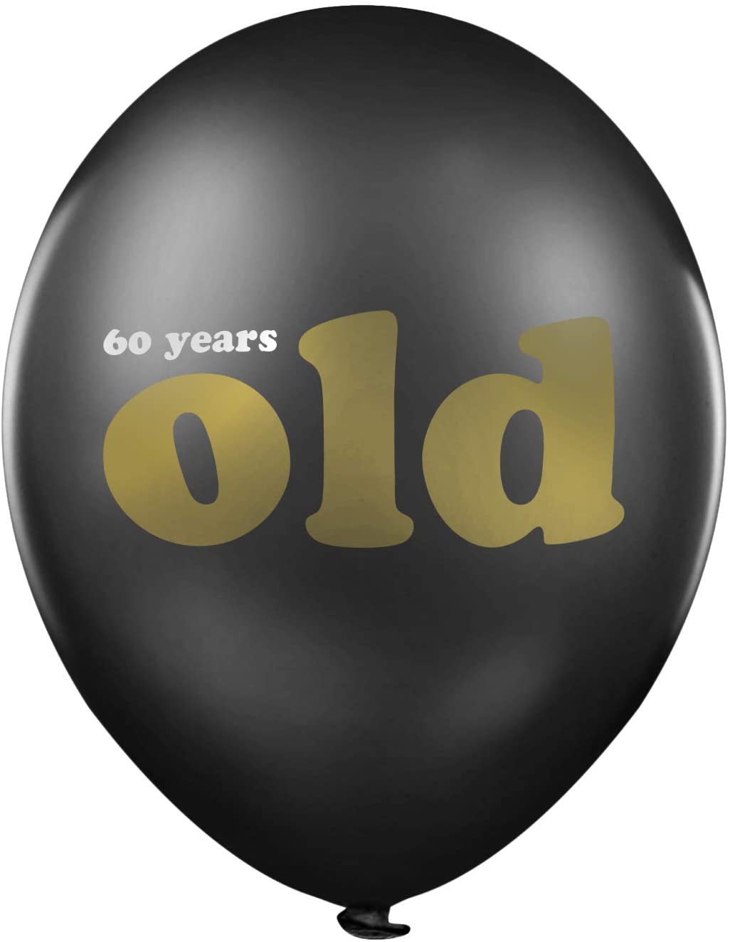 60th Birthday Balloons - funny lockdown birthday gift idea for 60th birthday party decorations - Pack of 12 - Image 2