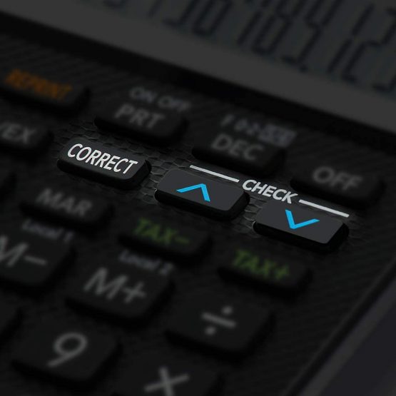 Casio HR-8RCE-BK Printer 12 Digit Calculator - Image 2