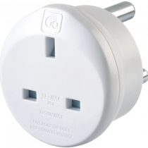 Go Travel Earthed UK to South Africa Compact Earthed Adaptor Converter (Adapter Ref 530)