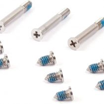 TB® A1278 15" A1286 17" A1297 New Replacement Screws set for MacBook + MacBook Pro Suitable for MacBook Pro 13 15 17 inches A1278 A1286 A1297 2009 2010 2011 2012