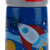 Nuby Sippy Cup, Stainless Steel Kids Water Bottle, Roller Skate