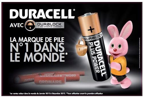 Duracell Duralock Plus Power D x 2 - Alkaline Battery (LR20), 2 Unité (Lot de 1) - Image 3