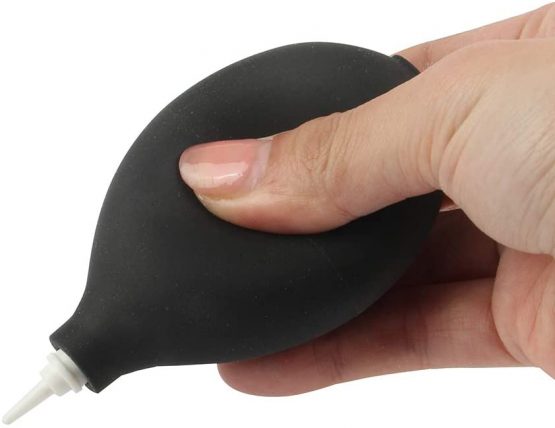 OriGlam Mini Rubber Air Dust Blower Cleaning Tool, Ball Pump Hand Pump Dust Cleaner for Camera Lens, Keyboard, Computer Laptop Lens, Cell Phone