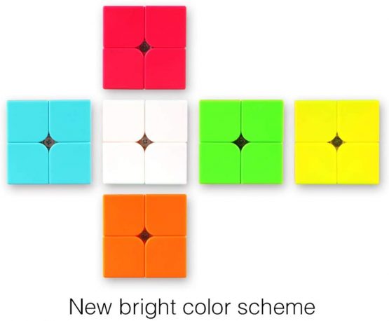 TOYESS Speed Cube 2x2 Stickerless, Smooth Magic Cube 2x2x2, Professional Puzzle Cube, Brain Teasers Toys for Kids & Adults - Image 4