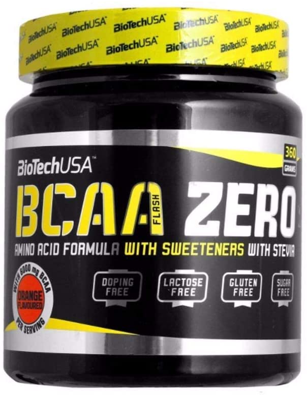 BioTechUSA BCAA Zero SugarFree Flavoured Amino Acid Drink Powder, with