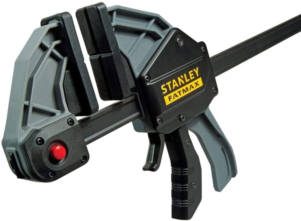 Stanley Tools STA083240 600 mm FatMax X-Large Trigger Clamp - Yellow/Black, Black/Grey, Extralang - 850mm - Image 3