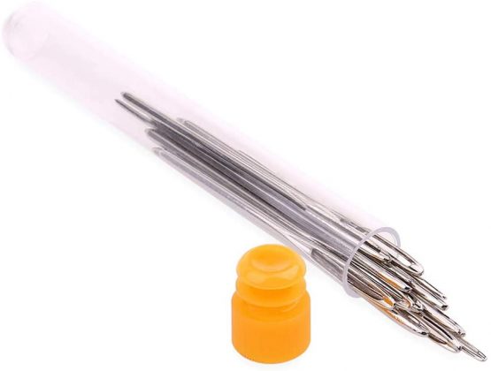 H&S Large Eye Blunt Needles 15pcs Yarn Knitting Needles Sewing Big Eye Darning Needles Wool - Image 4