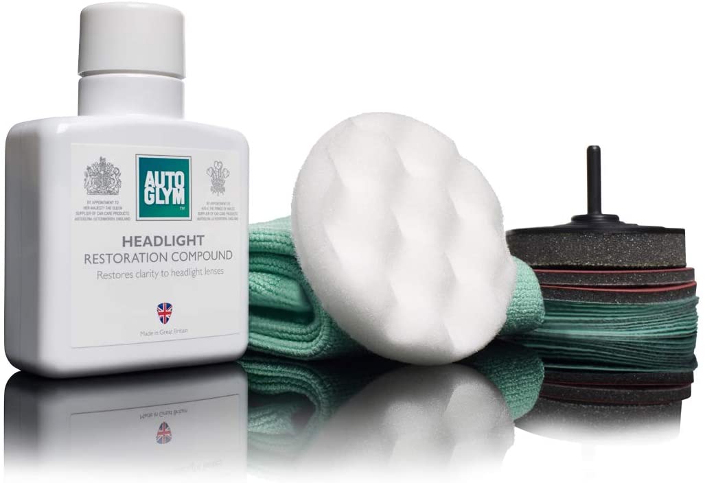 Autoglym Headlight Restoration Complete Kit, Quickly Restore Cloudy And Discoloured Headlights - Image 2