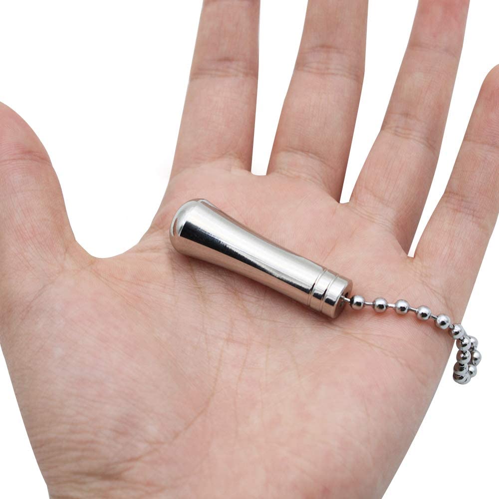 NewZC 2 Sets Teardrop Light Pull Chain Extension Weighted Pull Cord Handle with 85cm Ball Chain Connector - Image 4