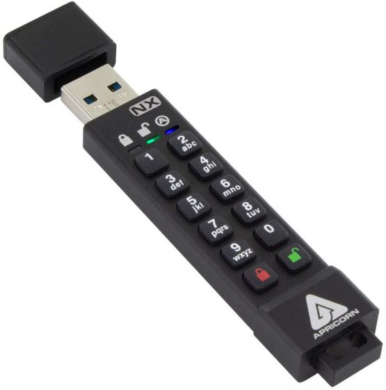 Apricorn Aegis Secure Key 3XN - USB-Flash-Laufwerk - 32 GB