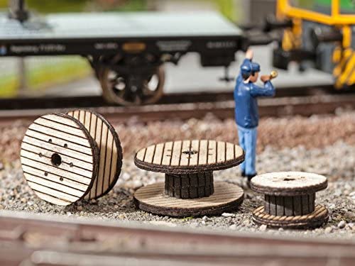 Noch 14202 Cable Rolls Landscape Modelling, Schwarz