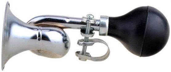 Eidoct 2pcs Bicycle Bugle Horn Bicycle Bugle Air Clean Motion Flu gel Horn