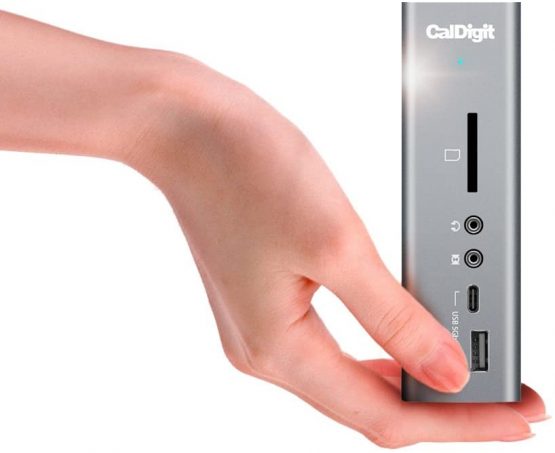 CalDigit TS3 Plus Thunderbolt 3 Dock - 85W Charging, 7X USB 3.1 Ports, USB-C Gen 2, DisplayPort, UHS-II SD Card Slot, LAN, Optical Out, for 2016+ MacBook Pro & PC (Space Grey - 0.7m/2.3ft Cable) … - Image 2