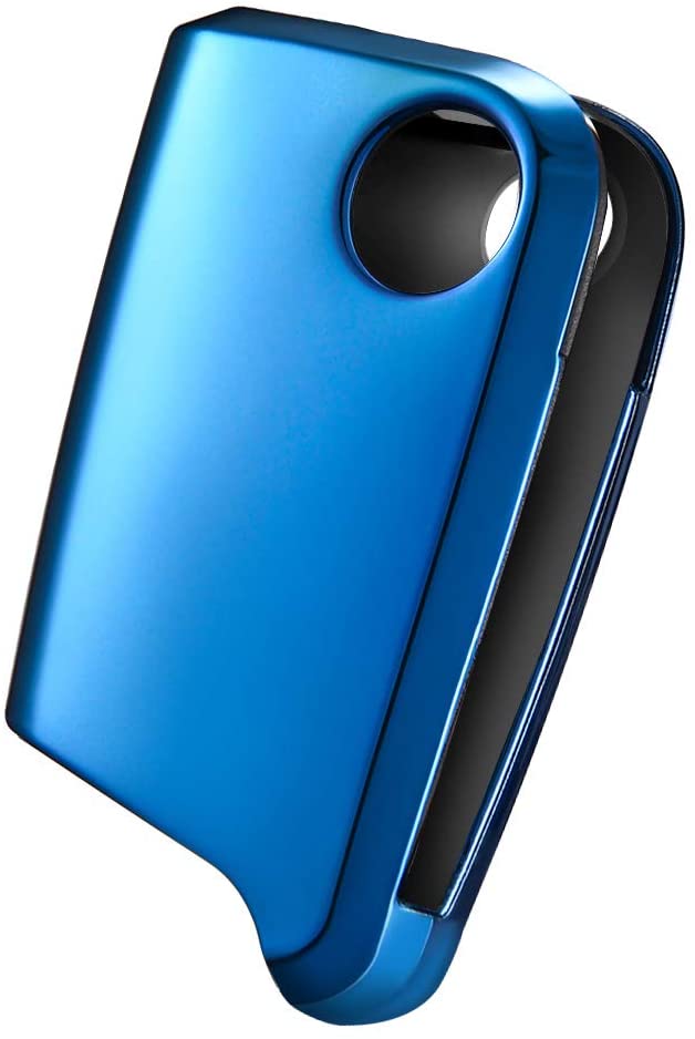 OATSBASF Car Key Cover Compatible with VW,Car Key Case for VW Golf 7 Polo Skoda Seat TPU Silicone 3 Buttons Box (Blue) - Image 3