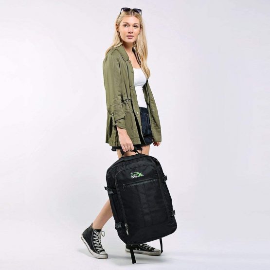 Cabin Max Metz Travel Backpack| Hand Luggage Flight Bags Cabin Bags 55 x 40 x 20 (Atlantic Blue) - Image 4