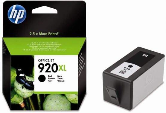 Brand New. Hewlett Packard [HP] No. 920XL Inkjet Cartridge Page Life 1200pp Black [Officejet 6500] Ref CD975AE#BGX