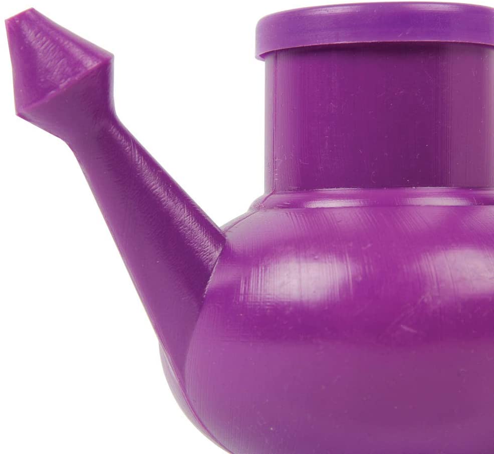 Yoga-Mad Unisex Adult Genie Neti Pot Neti Pot - Purple, 240ml - Image 2