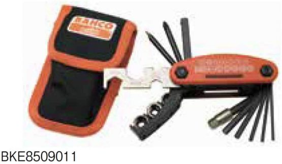 Bahco BHBKE850901 BIKETOOL Bike Pocket Tool, Multi-Colour - Image 3