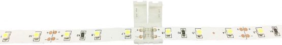 LitaElek 20pcs 2 Pin LED Strip to Strip Connector LED Tape Light Connector for 8mm Wide Monochrome SMD 3528 2835 Flexible LED Ribbon Light Single Colour LED Strip Adapter Connector - Image 3