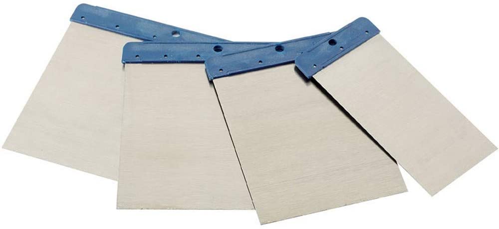 Draper 46449 Body Filler Applicator 4 Piece Set , Blue, Mittel