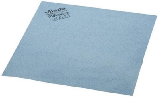 vileda PVA Micro Cloth, Blue, Pack of 5