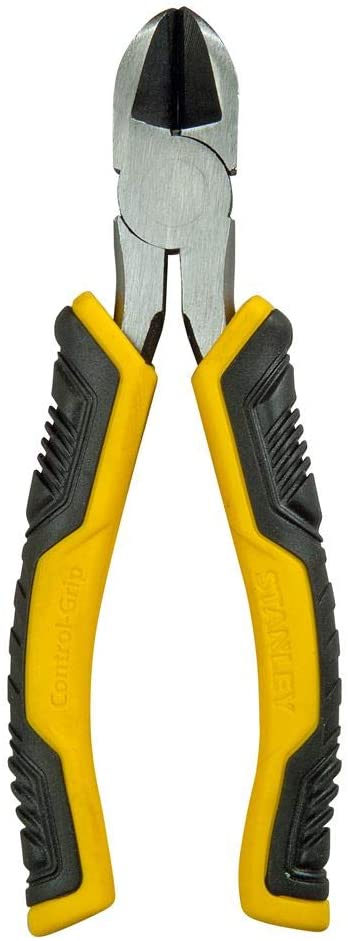 STANLEY Control Grip Diagonal Cutting Pliers 180mm STHT0-74455, Yellow, Eén maat - Image 3