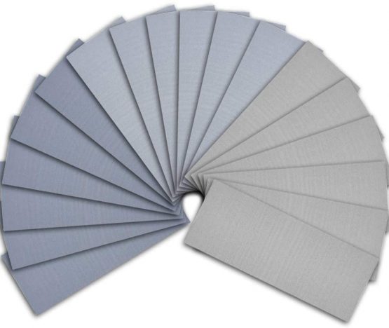 SIQUK 18 Pieces Sandpaper Wet and Dry Sandpaper Assortment 3000 5000 7000 High Grit Sanding Paper 9 x 3.6 Inches Abrasive Paper for Automotive Sanding Wood Furniture Finishing