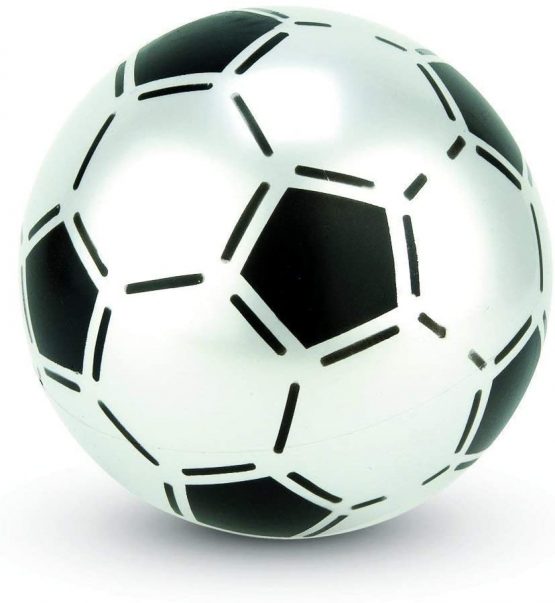 Uninflated Plastic Football 22.5cm, colour varies, one supplied