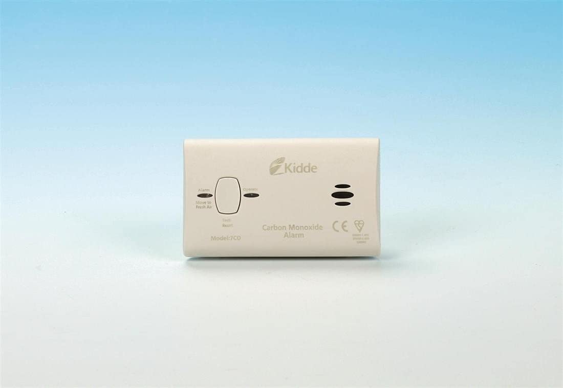 Kidde 7CO Carbon Monoxide Alarm, Green,red