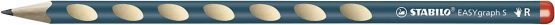 Handwriting Pencil - STABILO EASYgraph S HB Right Handed Petrol - Image 2