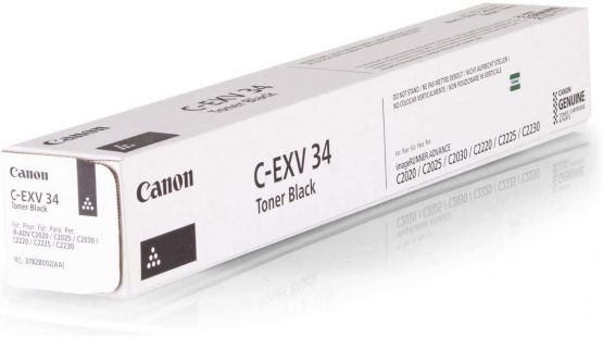 Cannon C-EXV 34 Toner, Black for C2020/C2025/C2030/C2220/C2225/C2230 - Image 2