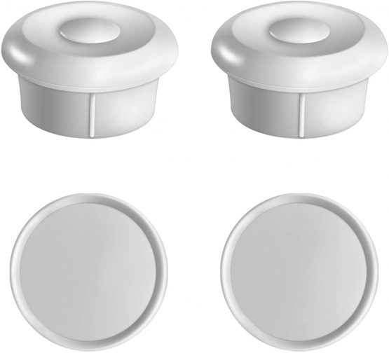 Norjews Child & Baby Safety Magnetic Keys for Cupboard Drawer Locks, Baby Proof Cabinet Lock Magnet Key Replacement, 2 Keys