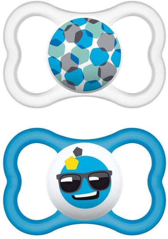 MAM Day & Night MAM Air Silicone Dummy 16 + MAM Air Night Set of 4 Includes 2 Sterilized Transport Boxes - Image 3