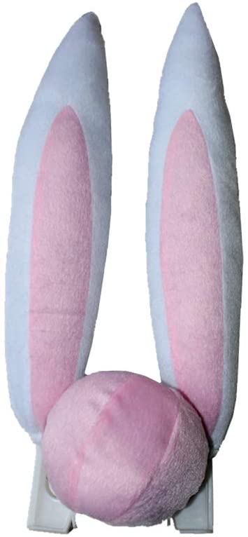 Amosfun Easter Bunny Costume Car Kit Vehicle Decorations Accessory