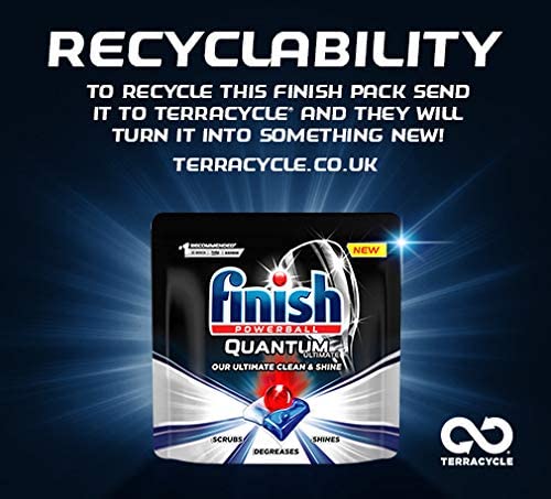 Finish In Wash Dishwasher Cleaner, Lemon, 1 count (Pack of 85) - Image 3