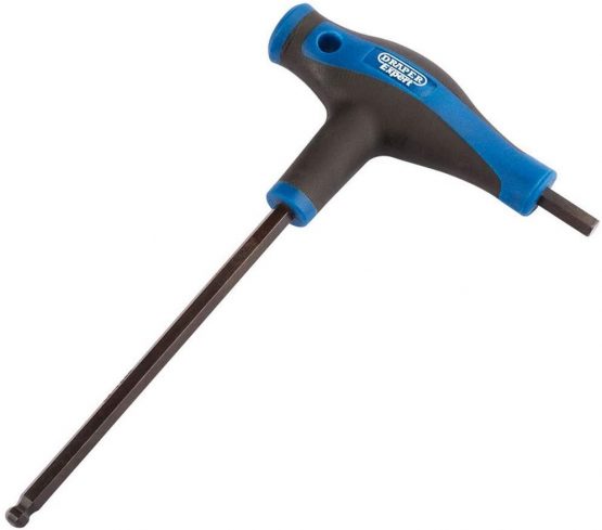 Draper 33910 Expert 'T' Handle Hexagon and Ball End Key, 5mm
