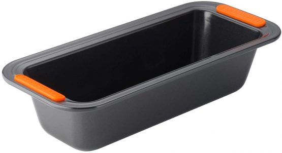 Le Creuset 941017000 Toughened Non-Stick Bakeware Loaf Tin, 30 cm, Matte Black