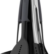 Joseph Joseph 10151 Elevate Carousel, 6-Piece Set with Tongs-Grey, Steel, 16 x 16 x 36 cm