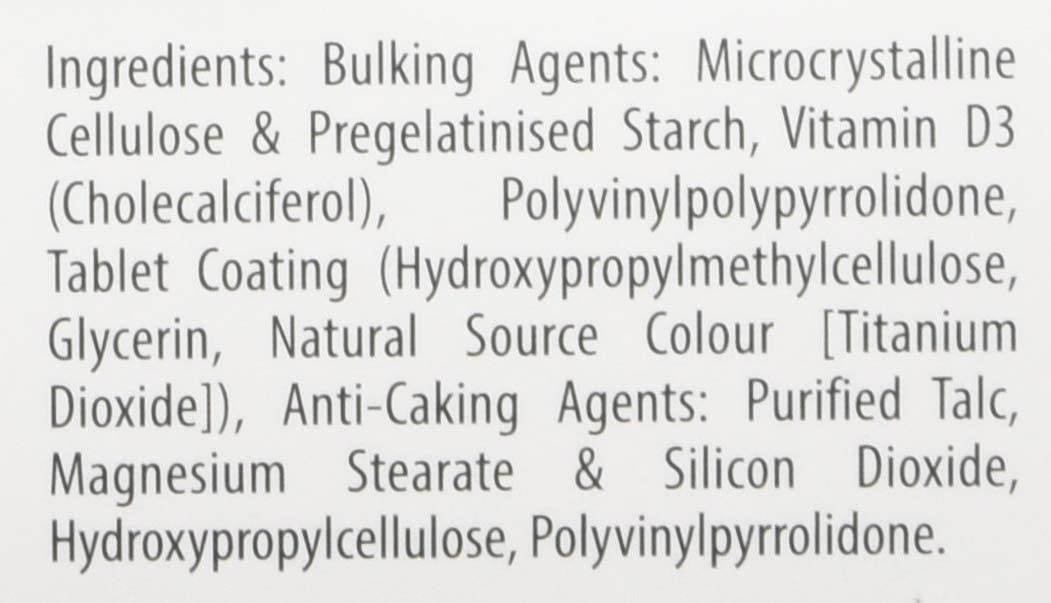 Vitamin D Tablets 1000IU, Vitabiotics Ultra, 96 count (Pack of 1) - Image 3
