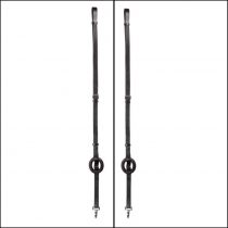 PFIFF Full Leather Reins Black
