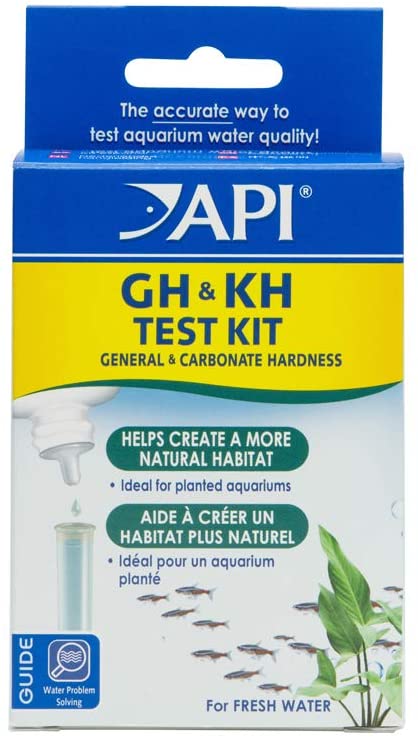 API GH & KH TEST KIT Freshwater Aquarium Water Test Kit 1-Count