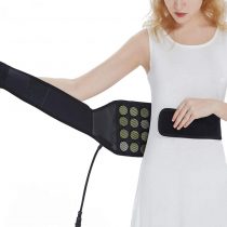 UTK Electric Heating Pad,Infrared Heating Wrap,20 Jade Stones Infrared Heat Pad for Lumbar, EMF Free, Auto Off,Memory Function Smart Temperature&Time Controller