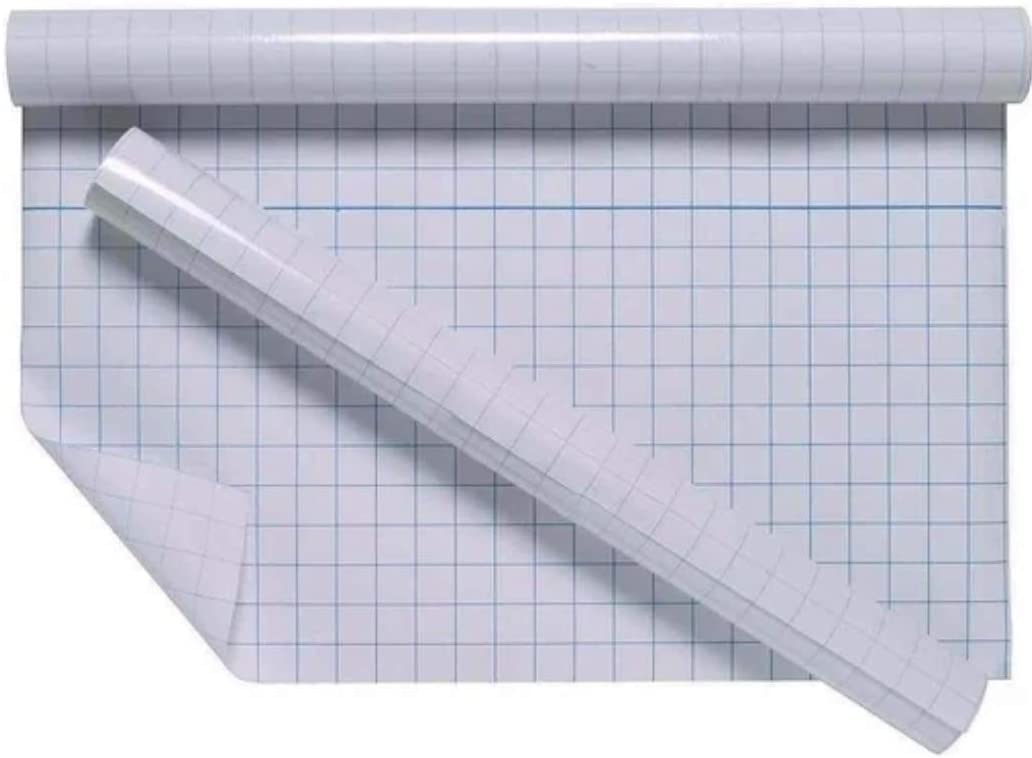 NAYA Transparent Book Covering Plastic Film, Clear Sticky Back Plastic ...