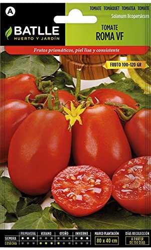Seeds Batlle - Tomato Seeds Roma Vf, red