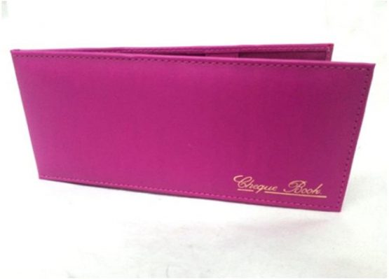 AKSHIDE Leather Cheque Book Holder /Leather Cheque Book Cover/Leather Cheque Book Wallet