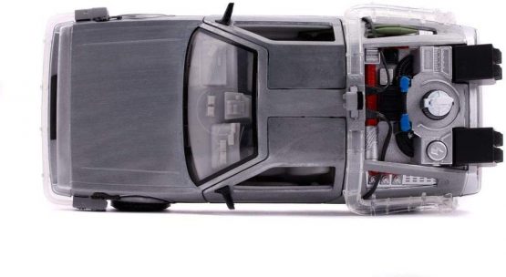 Back To The Future II 31468 Back To The Future Hollywood Rides 1:24 BTTF II DeLorean Time Machine - Image 4