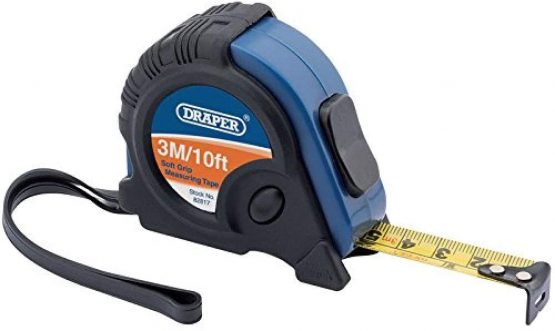 Draper 82817 3M/10ft Professional Measuring Tape Black and 3 m/10 ft